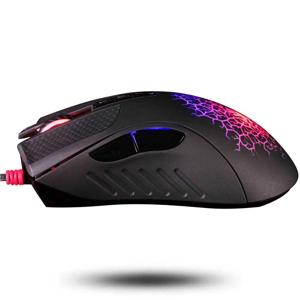 Wired Mouse without Activation Code 4000CPI 8 Buttons Optical Office Game Mechanical Mouse for Laptop PC Computer