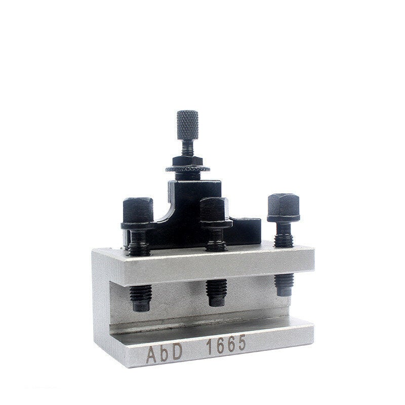 Ab European Style Lathe Quick Change Tool Post Holder16x16mm Tool Rest for 150-300mm Bed Swing