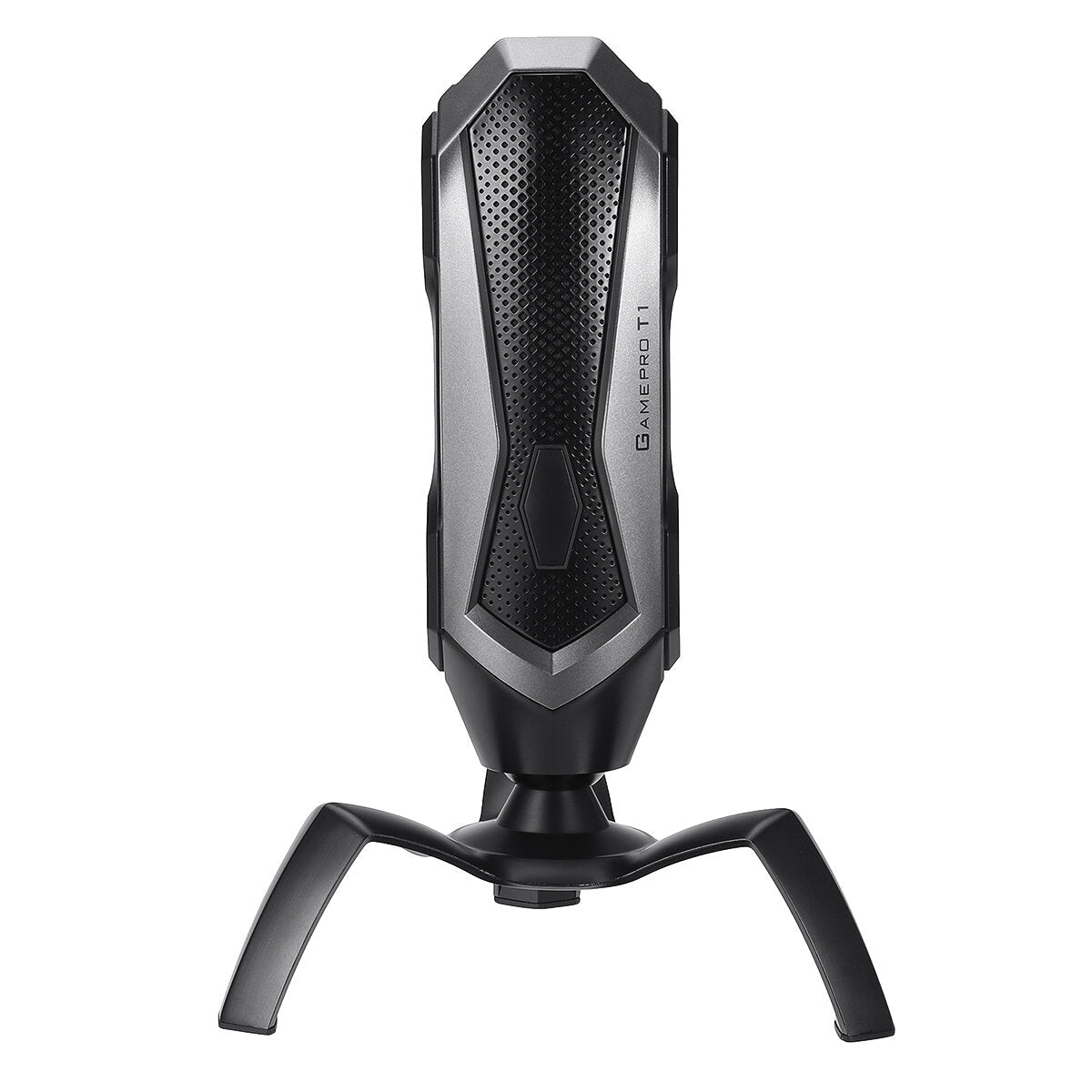 USB Wired RGB Light Gaming Condenser Microphone Plug and Play Type-C Cardioid Pattern Desktop