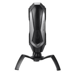 USB Wired RGB Light Gaming Condenser Microphone Plug and Play Type-C Cardioid Pattern Desktop