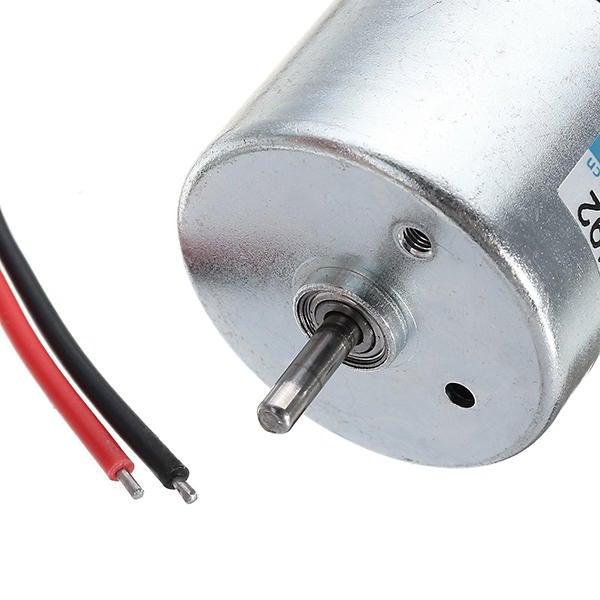 24V 7300rpm Carbon Brush Motor Ball Bearing DC Motor