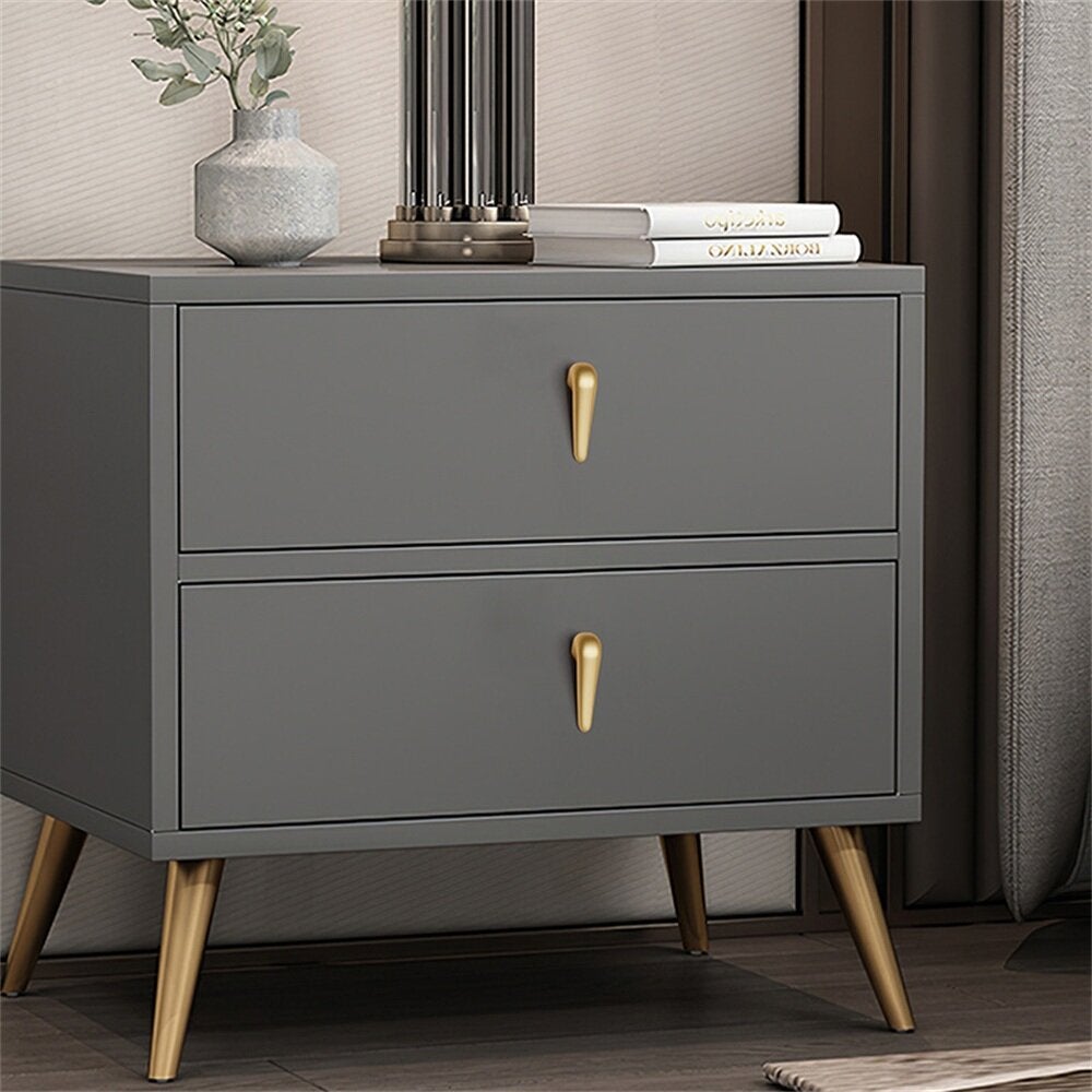 2pcs Modern Concise Style Cabinet Handle Knobs Door Pulls with Screw for Drawers Wardrobes Cupboard Shoe Cabinets