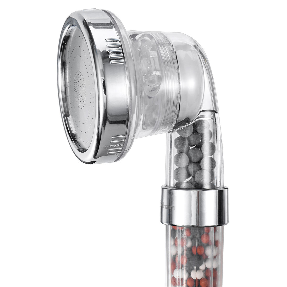 Ionic Shower Head Upgraded 4-Layer Filtration Universal Handheld Showerhead Higher Pressure Water Saving with 3 Sprays Modes Extra Filter