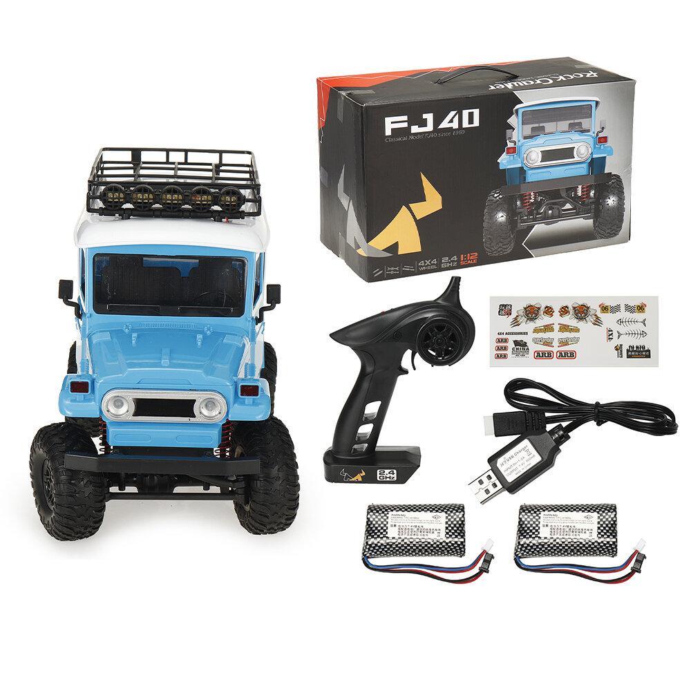 2.4G Crawler RC Car Vehicle Models RTR Toys Two Battery