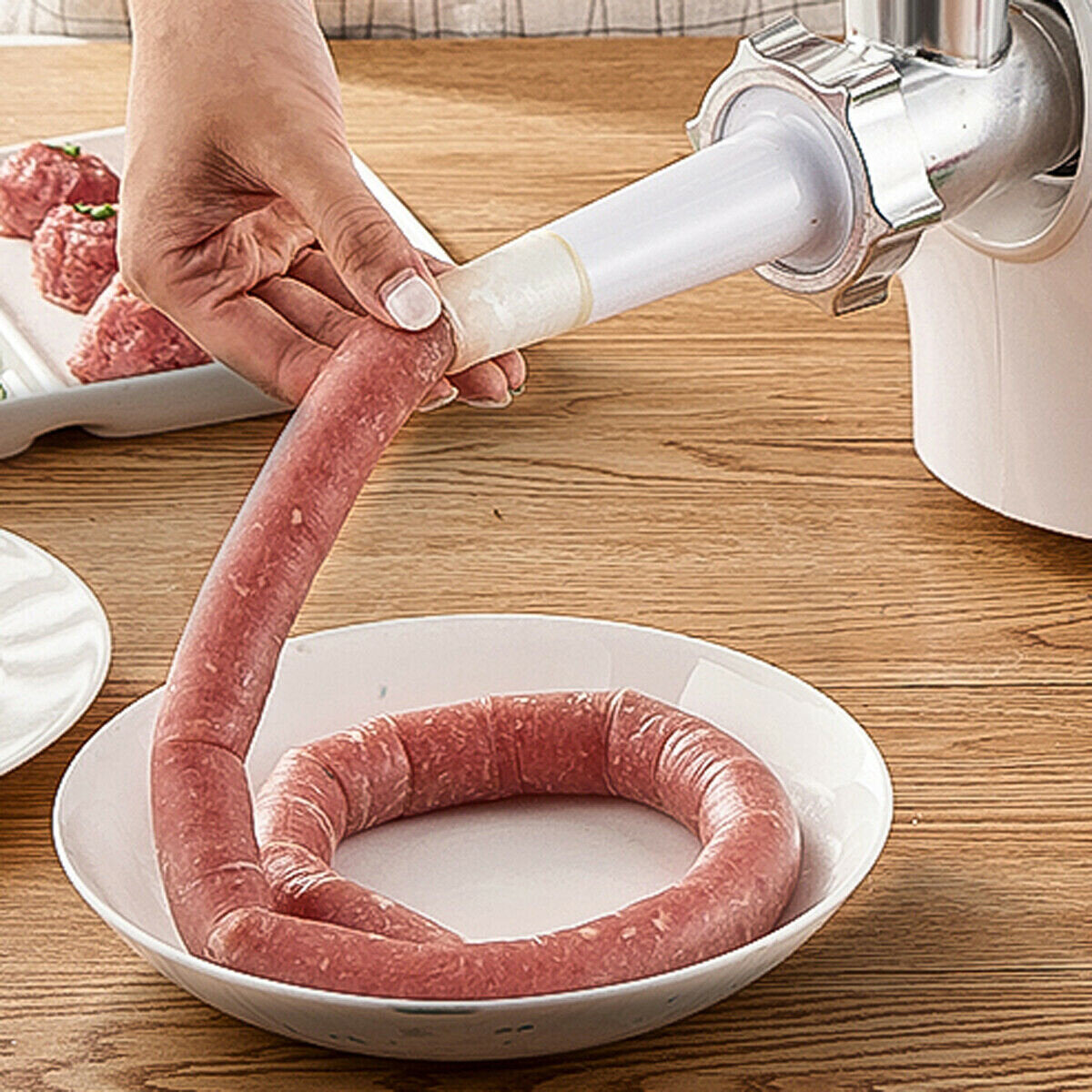 Electric Meat Grinder Heavy Kitchen Mincer Sausage Stuffer Maker Filler Food Processor Machine Electric Meat Slicer
