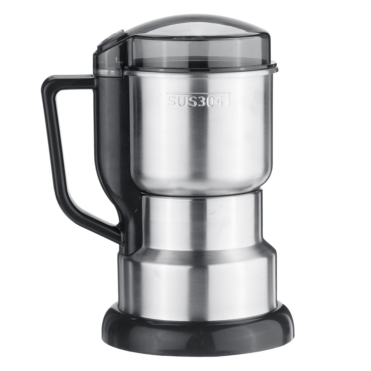 Electric Coffee Grinder Stainless Grain Food Bean Grinding Powder Crusher 400W