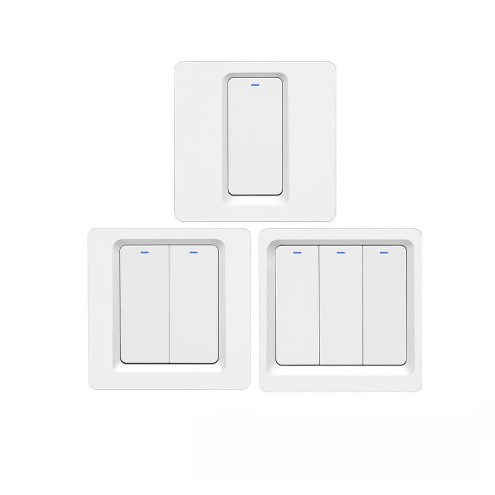 WiFi Smart Switch Bluetooth /Voice Control / Switch Work With Tuya APP Alexa Google Home 1/2/3 Way
