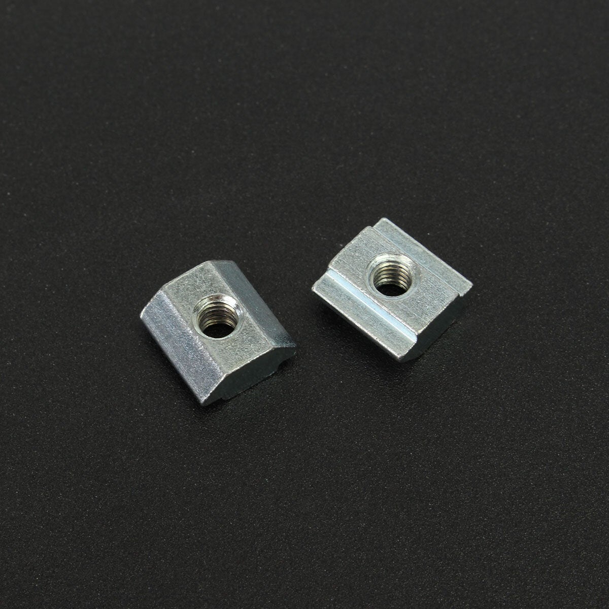 50pcs T Sliding Nut Block for 2020 Aluminum Profile Zinc Coated Plate Aluminum Accessories