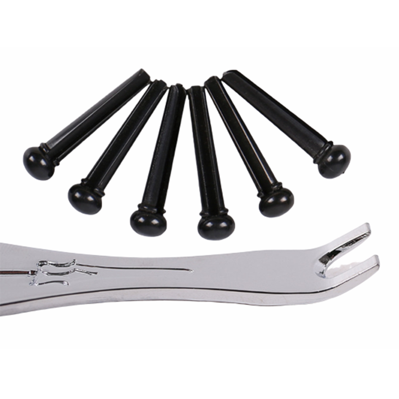 Guitar Parts 1PC Guitar Saddle/Guitar Nut/Pin Puller 12 PCS Bridge Pins