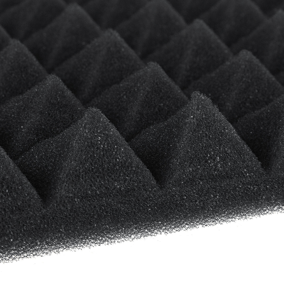 4 Pcs Soundproofing Acoustic Foam Sound Treatment Absorption Wedge Tiles Studio Room