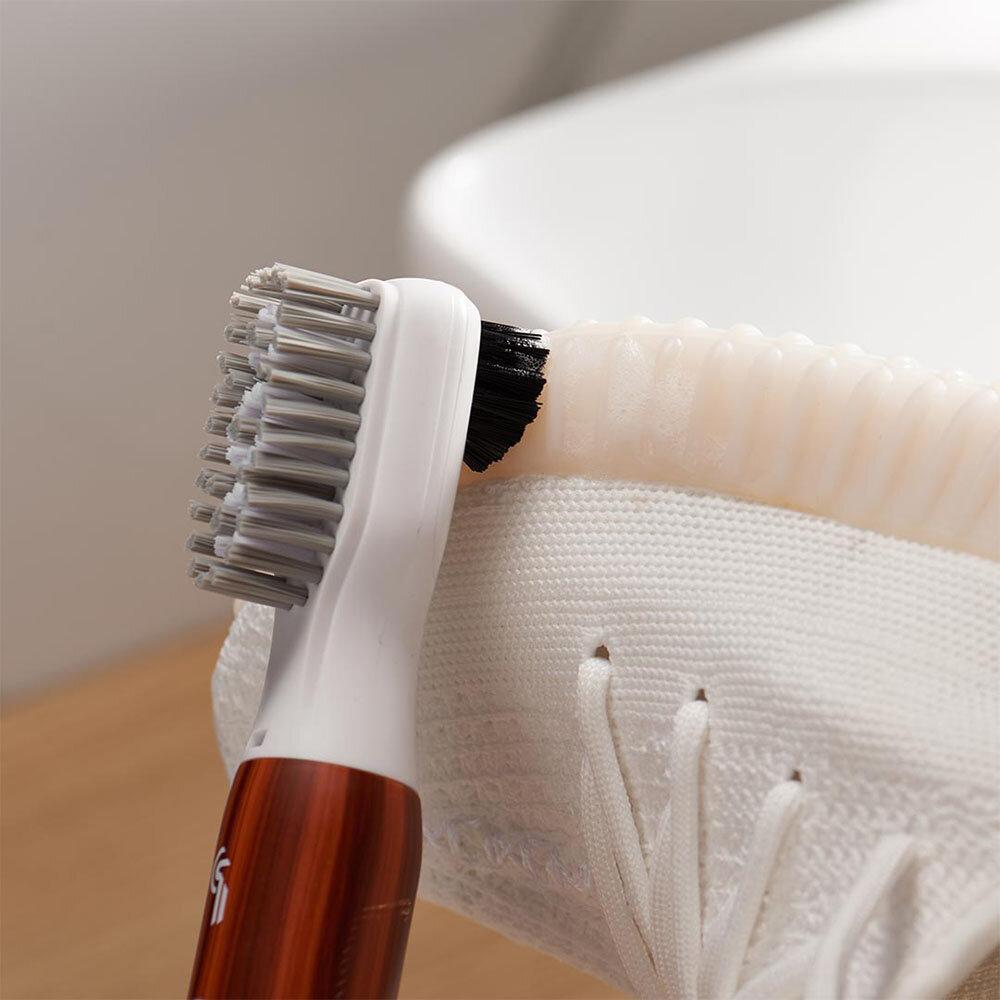 Portable USB Sonic Vibration Shoe Brush 3 Cleaning Modes Double-sided Bristles Waterproof from