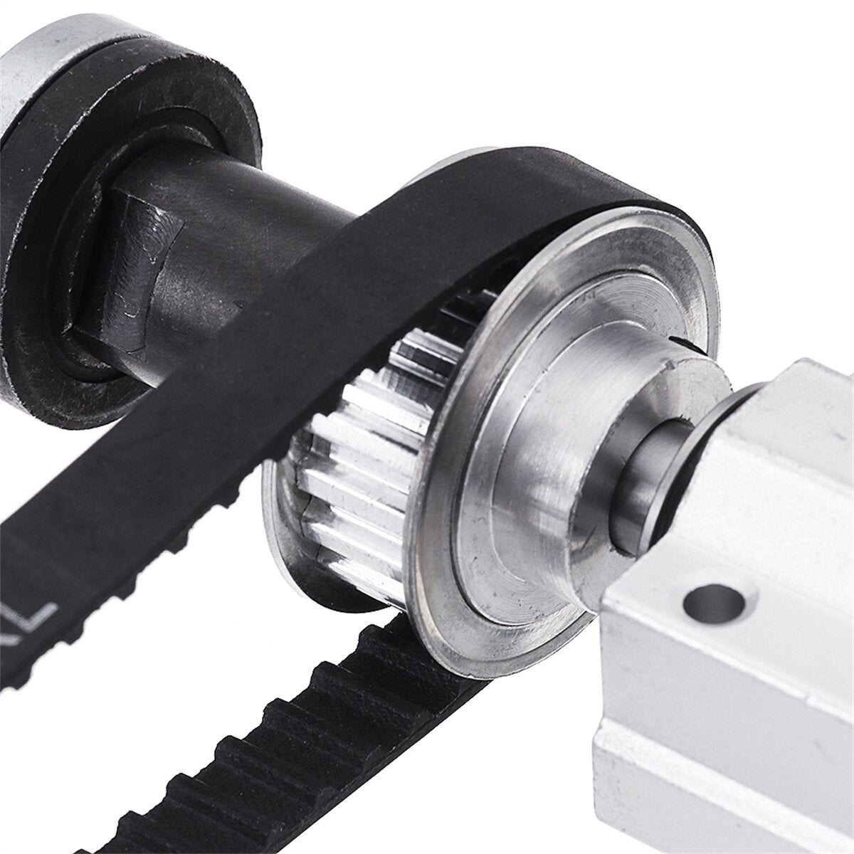 No Power Spindle Assembly Small Lathe Accessories Trimming Belt Drill Chuck Set with Synchronous Belt