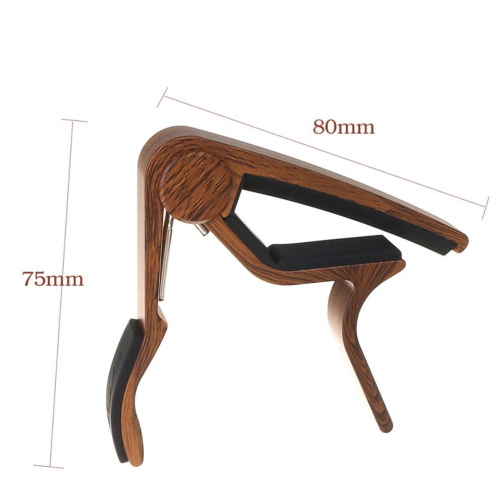 Guitar Capo Quick Change Tune Tuner Trigger Clamp Key for Acoustic Guitar Ukulele Accessories