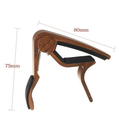 Guitar Capo Quick Change Tune Tuner Trigger Clamp Key for Acoustic Guitar Ukulele Accessories