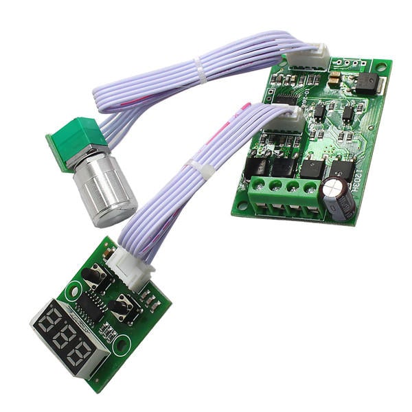 6V-24V 3A Speed Control CW CCW Motor Driver Time Controller