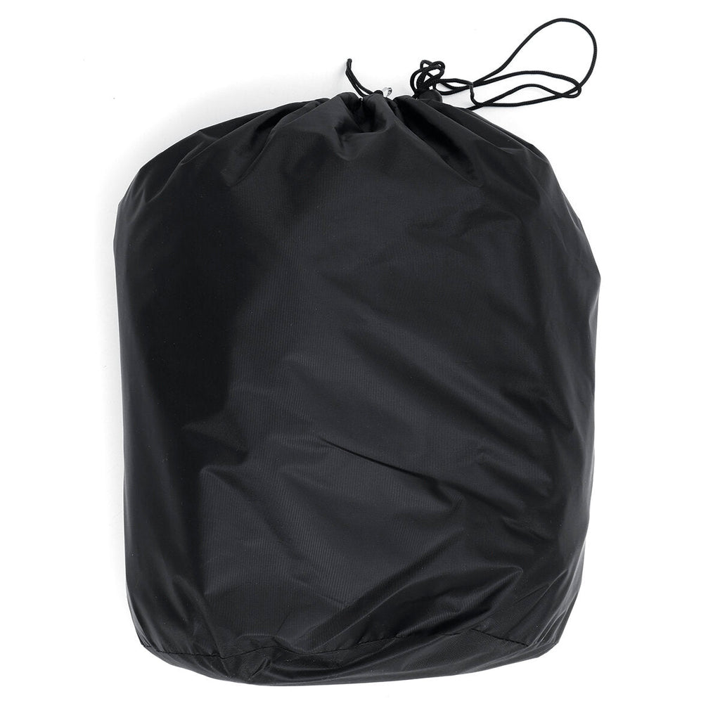 210D Black Heavy-Duty Center Console T-Top Roof Boat Cover