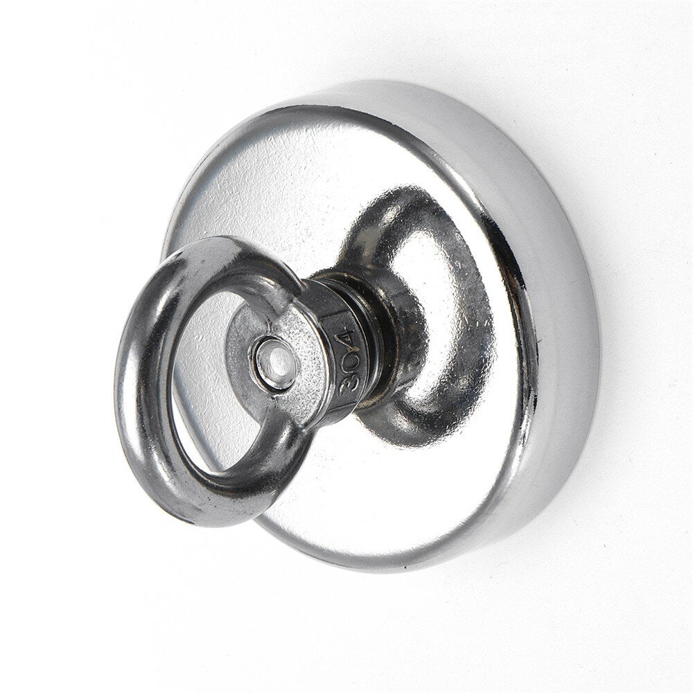 35-600KG Neodymium Fishing Magnet 25-120mm Salvage Recovery Magnet For Detecting Metal Treasure