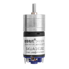 12V 2000rpm 1:10 Ratio DC Motor High Speed Strong Magnetic Reduction Motor
