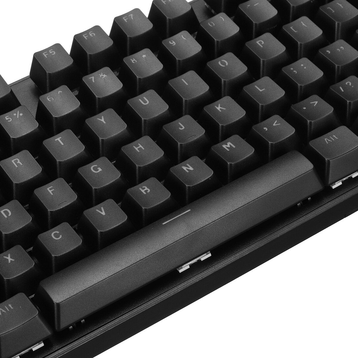 Wired Mechanical Keyboard Blue Switch 104-Key Suspended Keycaps RGB Backlit Mechanical Gaming Keyboard