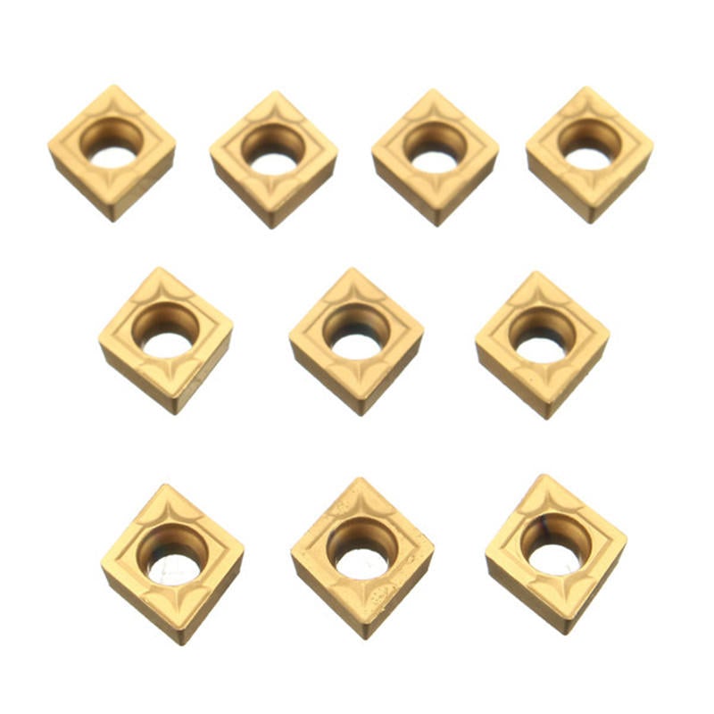 10Pcs CNC Carbide Inserts For Steel/Stainless Steel