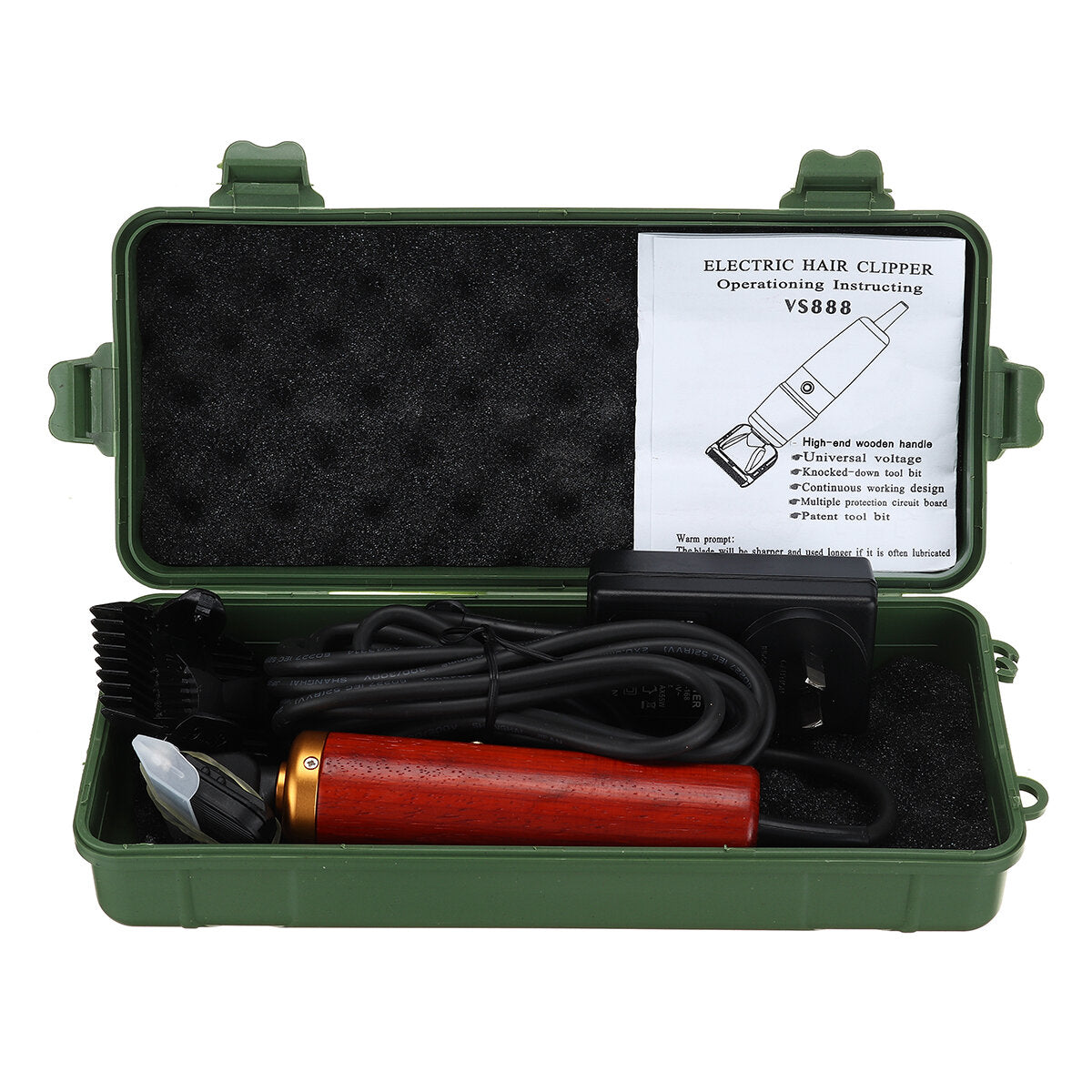 200W Electric Shearing Shear Clippers Shears Sheep Goat Animal Hair Trimmer Farm Machine
