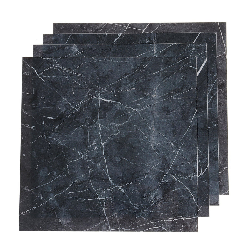 4Pcs 11x11'' 3D Wall Sticker Bathroom Non-Slip Decals Art Poster Decoration