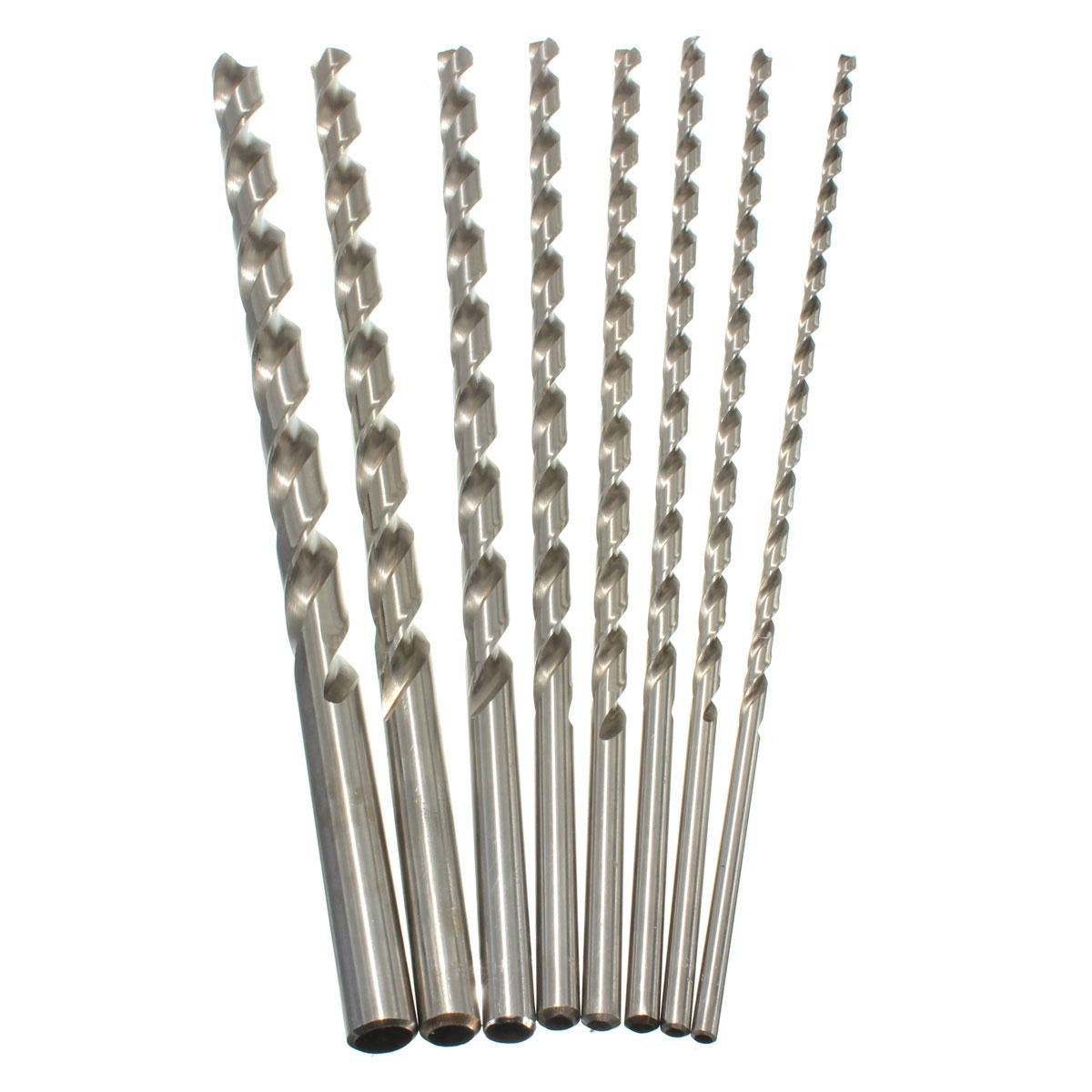 6-16mm Diameter Extra Long 350mm HSS Auger Twist Drill Bit Straight Shank