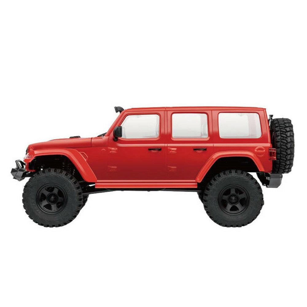 RTR 2.4G 4WD 11804 RC Car Fire Horse LED Light Full Proportional Crawler Vehicles Models
