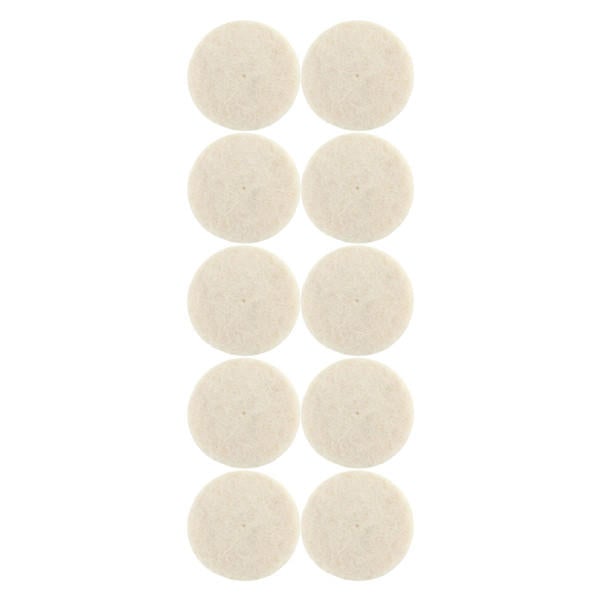 33pcs Soft Felt Electric Mill Polishing Buffing Wheel Mixed Set Accessory For Rotary Tools