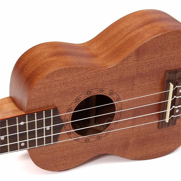 21 inch Soprano Ukulele Uke Sapele 12 Frets Musical Instrument