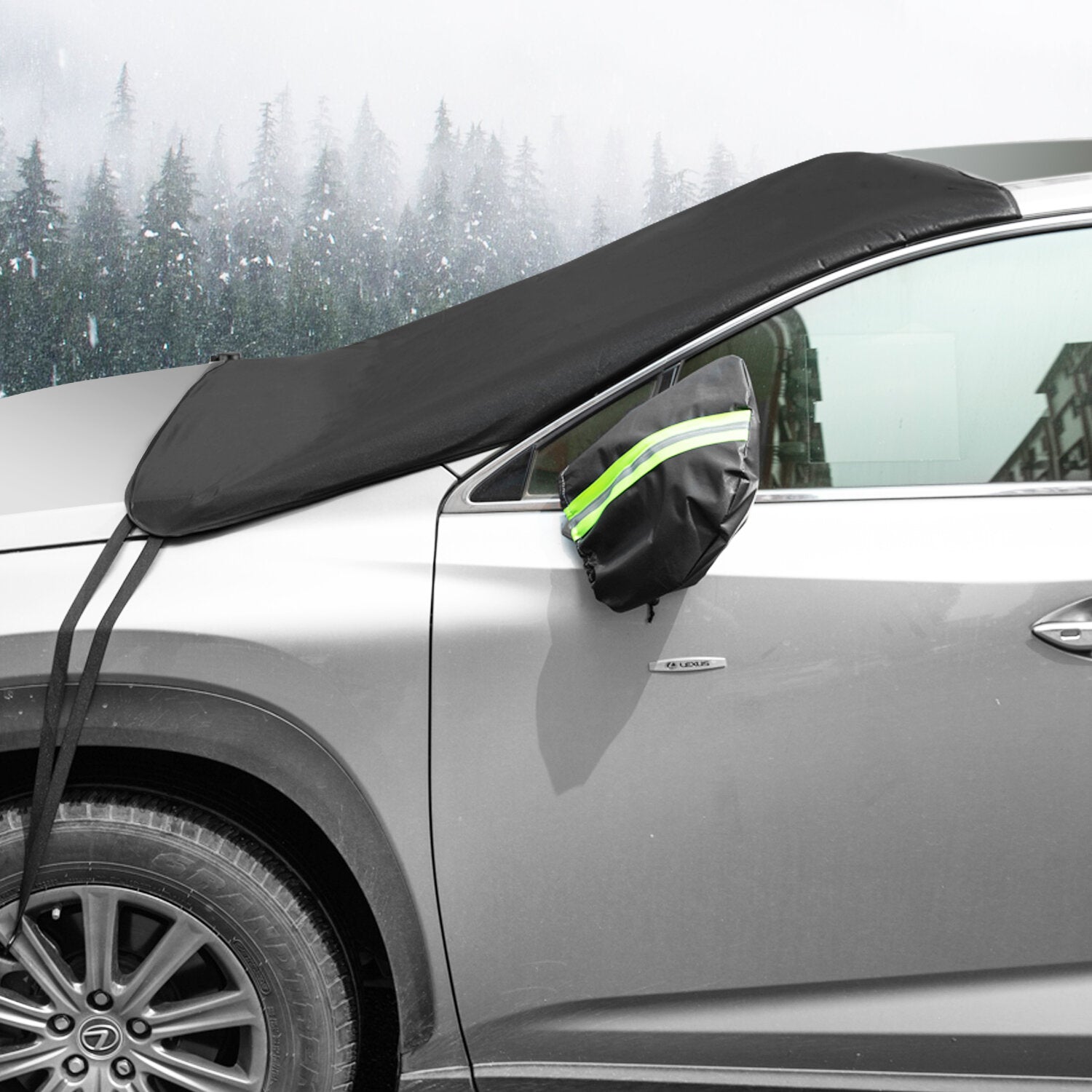 Car Windshield Snow Cover Winter Window Full Protection Trucks SUVs
