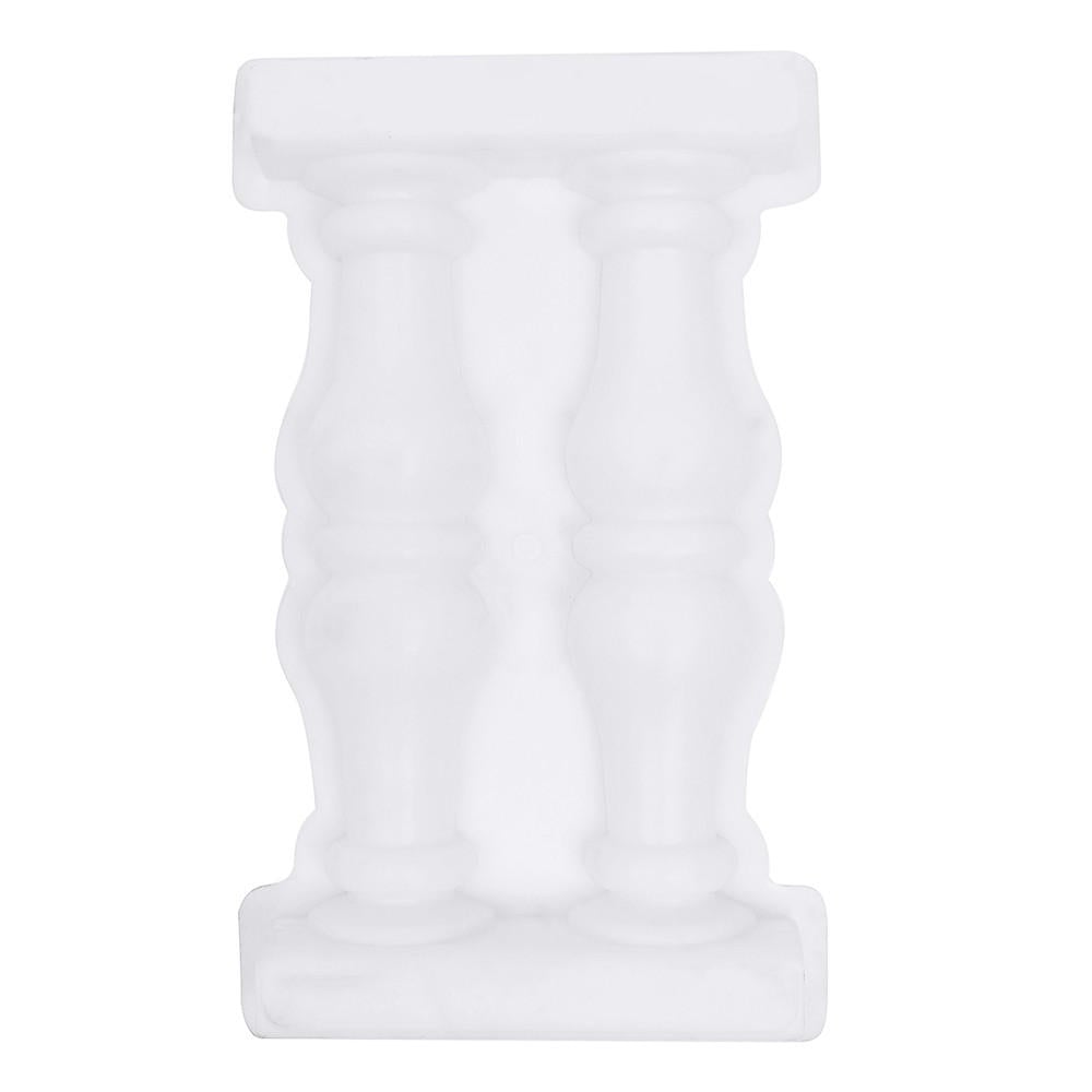 Roman Column Mold Plastic Mould for Concrete DIY Craft Home Garden Ornament Decor