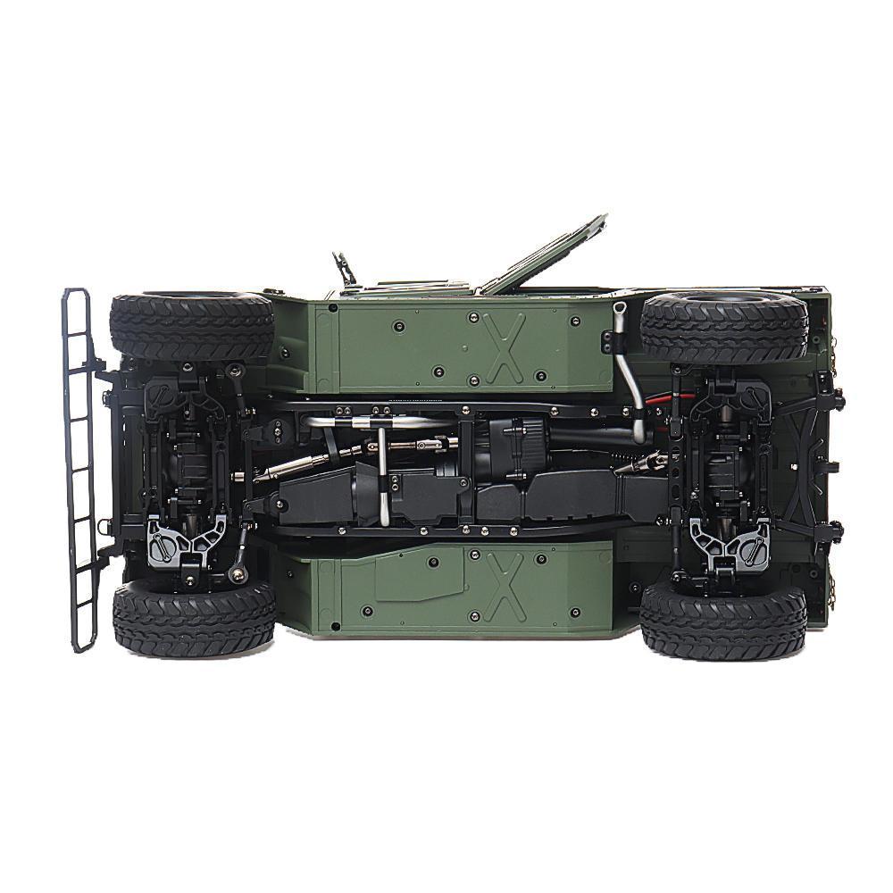 Light Sound Function 2.4G 4WD 16CH RC Car U.S.4X4 Military Vehicle Truck without Battery Charger