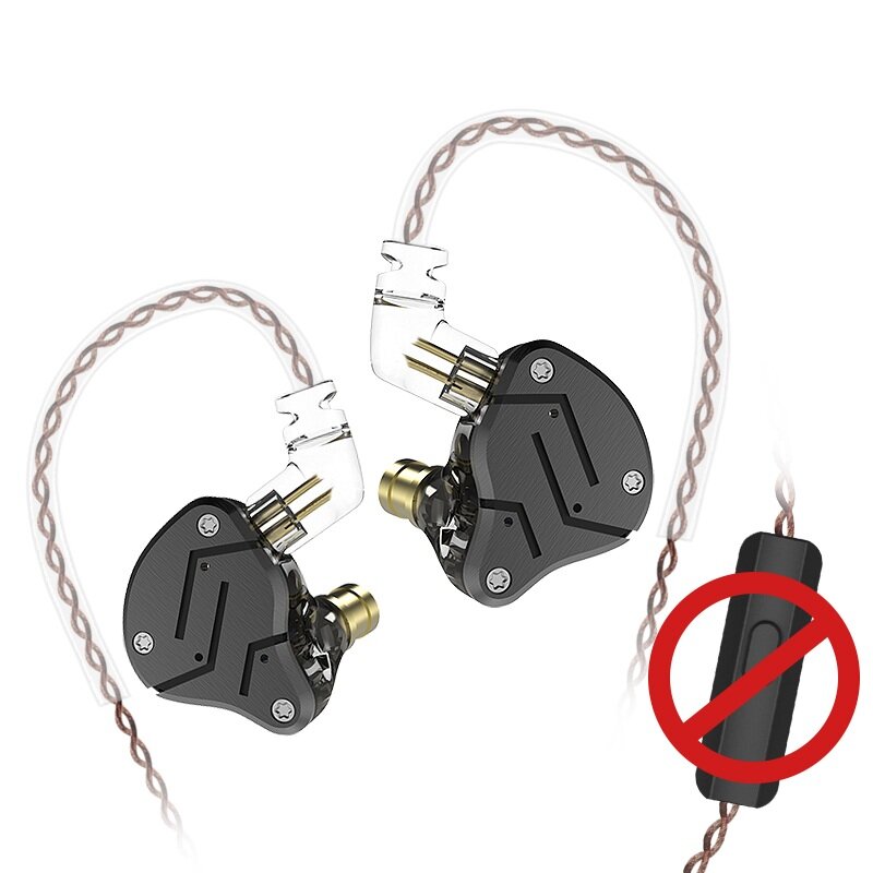 Dynamic Balanced Armature Driver Earphone Noise Cancelling 3.5mm Wire Headphone
