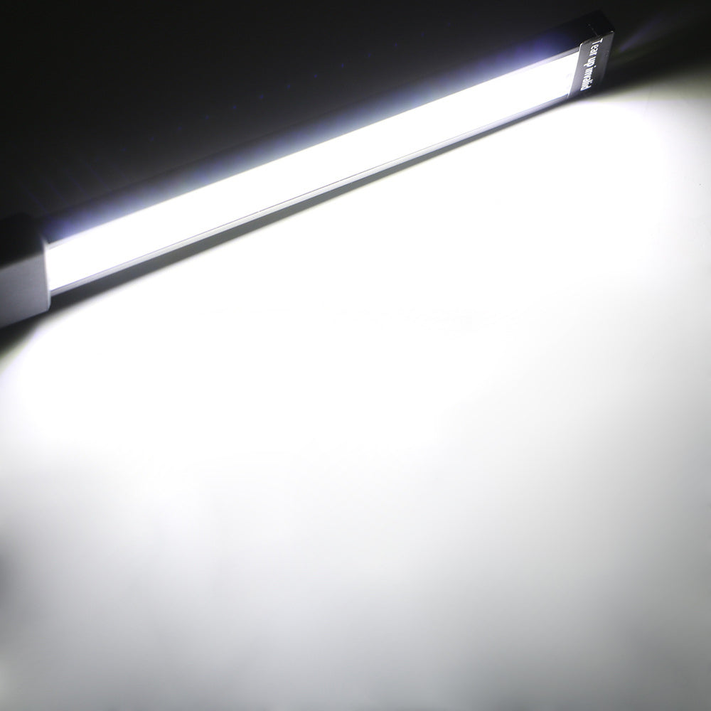 Rotated Foldable Magnetic USB Rechargeable COB LED Flashlight COB Work Light