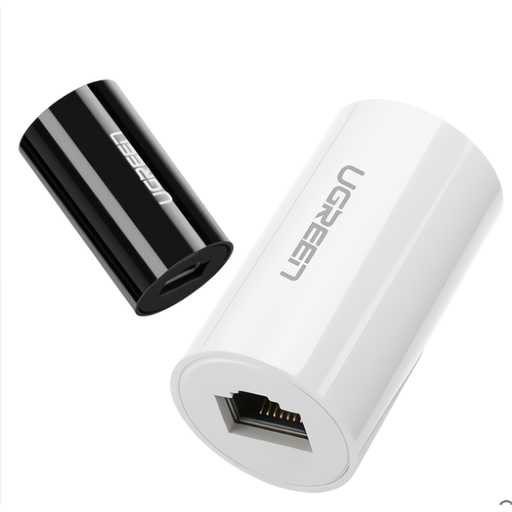 RJ45 Ethernet Adapter 8P8C Female to Female Anti-Thunder Rj45 Connector Network Connector Extension Cable Adapter Ethernet Cable