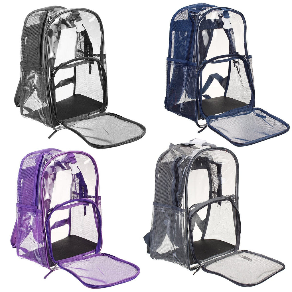 Cat Carrier Bag Dog Cat Transport Bag Oxford Fabric Mesh Easy Cleaning Cat Cage Outgoing Pet Carrier Backpack