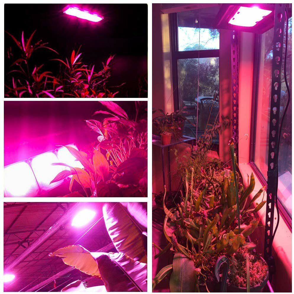 LED Grow Lights 450W Outdoor Grow Light, Full Spectrum Plants Light, Waterproof, Natural Heat Dissipation