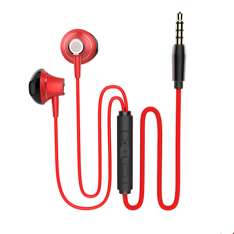 In-ear DD+BA Hybrid Hi-Fi 2Pin Earphone with Microphone Line Control