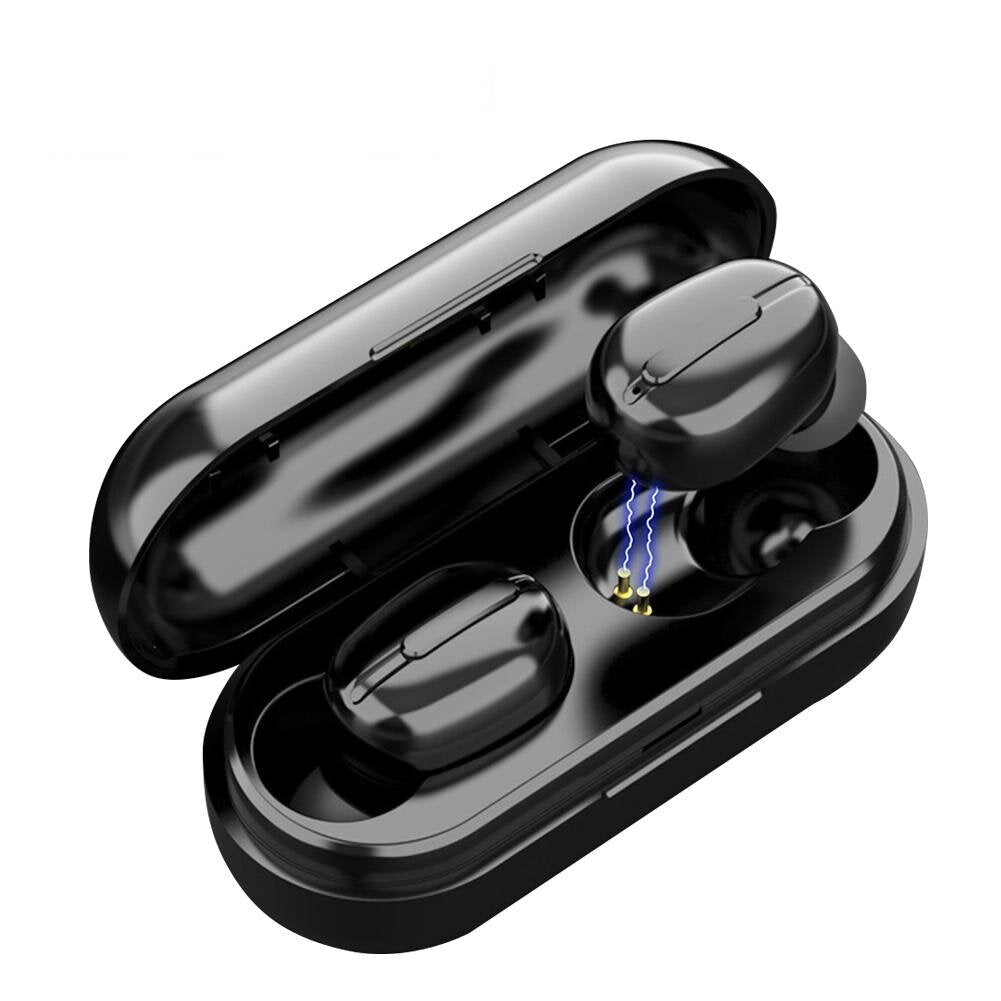 TWS Wireless Bluetooth Headphones Waterproof Sports Business Headset Music Earphone for iphone Hu