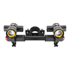 Scooter Lighting Headlight with Kids Armrest T6 USB Rechargeable LED Light for Scooter M365/G30