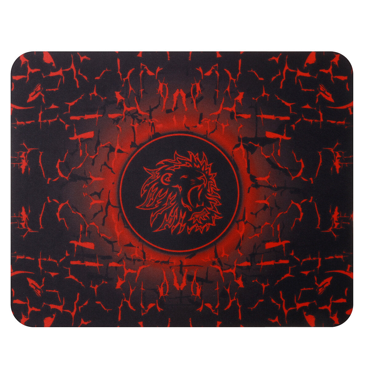 4-in-1 Keyboard Mouse Headset Mouse Pad Set USB Wired 104 Keys Cracked Keyboard Mouse Over-Ear Headset Mouse Pad Combo Set