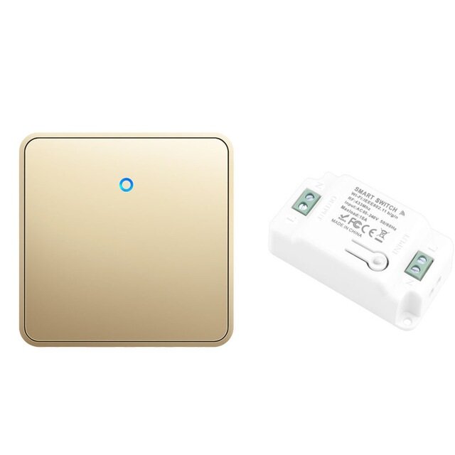 WiFi 433Mhz Smart Switch Mobile Phone APP Voice Wireless Remote Controller Timer Work With APP Smart Life