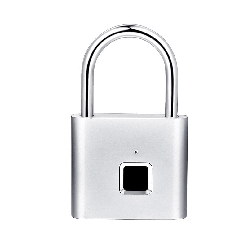 Fingerprint Smart Padlock Small Lock Head Fingerprint Cabinet Lock Anti-theft Lock