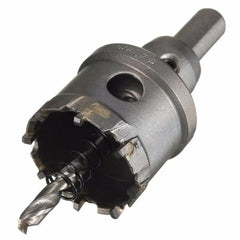 25mm - 45mm Carbide Tip Metal Cutter Hole Saw with Wrench/ Twist Drill Bit