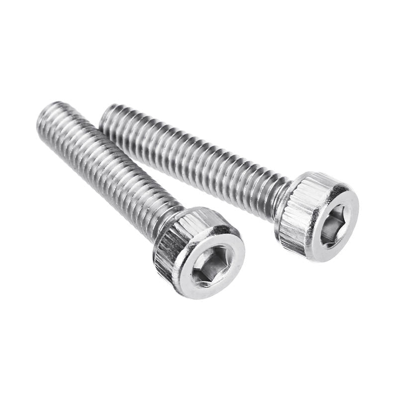M4SH3 50Pcs M4 Stainless Steel Hex Socket Cap Head Screws Bolts 6-20mm Optional Length