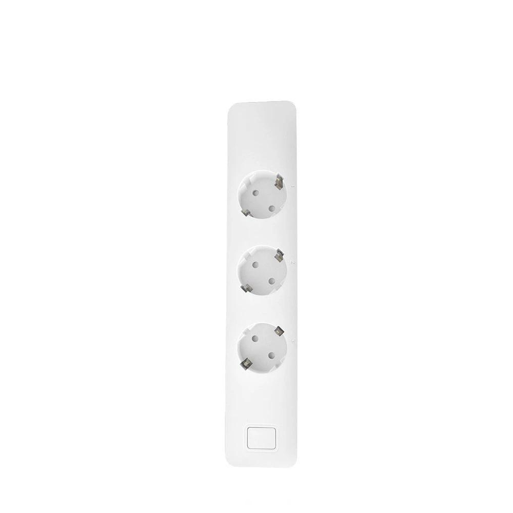 Smart WIFI Power Strip EU Standard with 3 Plug and 2 USB Port Compatible Amazon Alexa Google