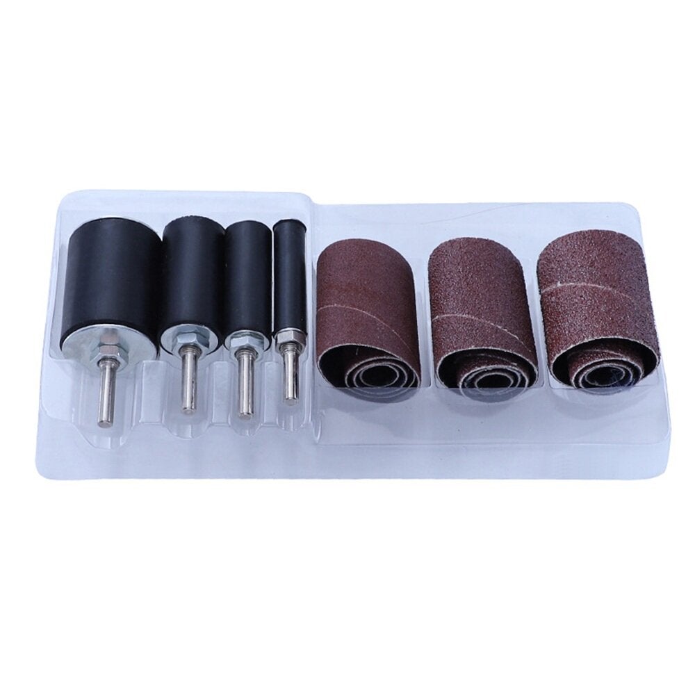 16Pcs Sandpaper Bands Wheel Sanding Wheel for Metal Polishing wood working Abrasive Tool
