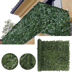 100x300CM Artificial Privacy Fence Screening Roll Garden Ivy Leaf Hedge Fence For Outdoor Indoor Patio Decoration Yard