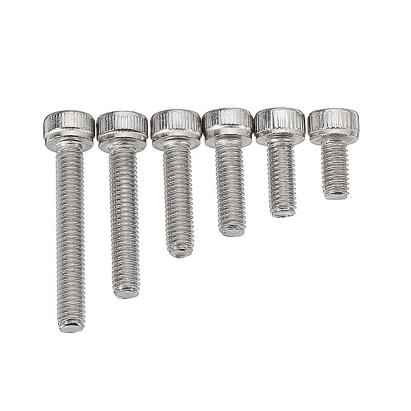 M3SH4 M3 Stainless Steel Hex Socket Cap Head Screw Allen Bolt Assortment Kit 120Pcs